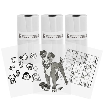 Thermal Mini Printer Portable Inkless Sticker Maker