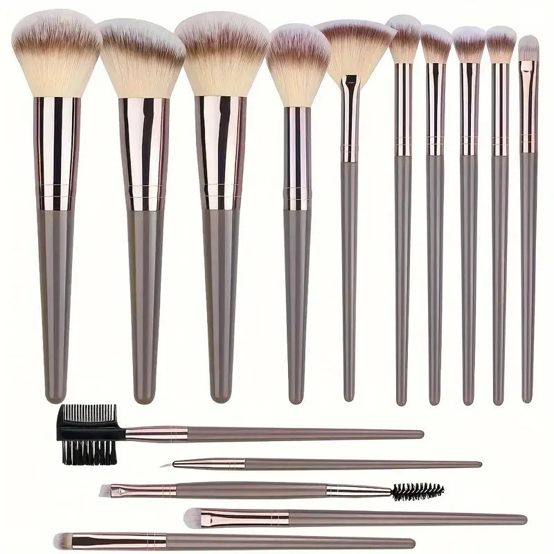 Professionelles 3-20-teiliges Make-up-Pinsel-Set, weiche, flauschige Foundation-Lidschatten-Concealer-Verblendpinsel, Rougepinsel Kabuki Damen Beauty Tool