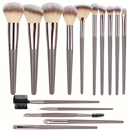 Professionelles 3-20-teiliges Make-up-Pinsel-Set, weiche, flauschige Foundation-Lidschatten-Concealer-Verblendpinsel, Rougepinsel Kabuki Damen Beauty Tool