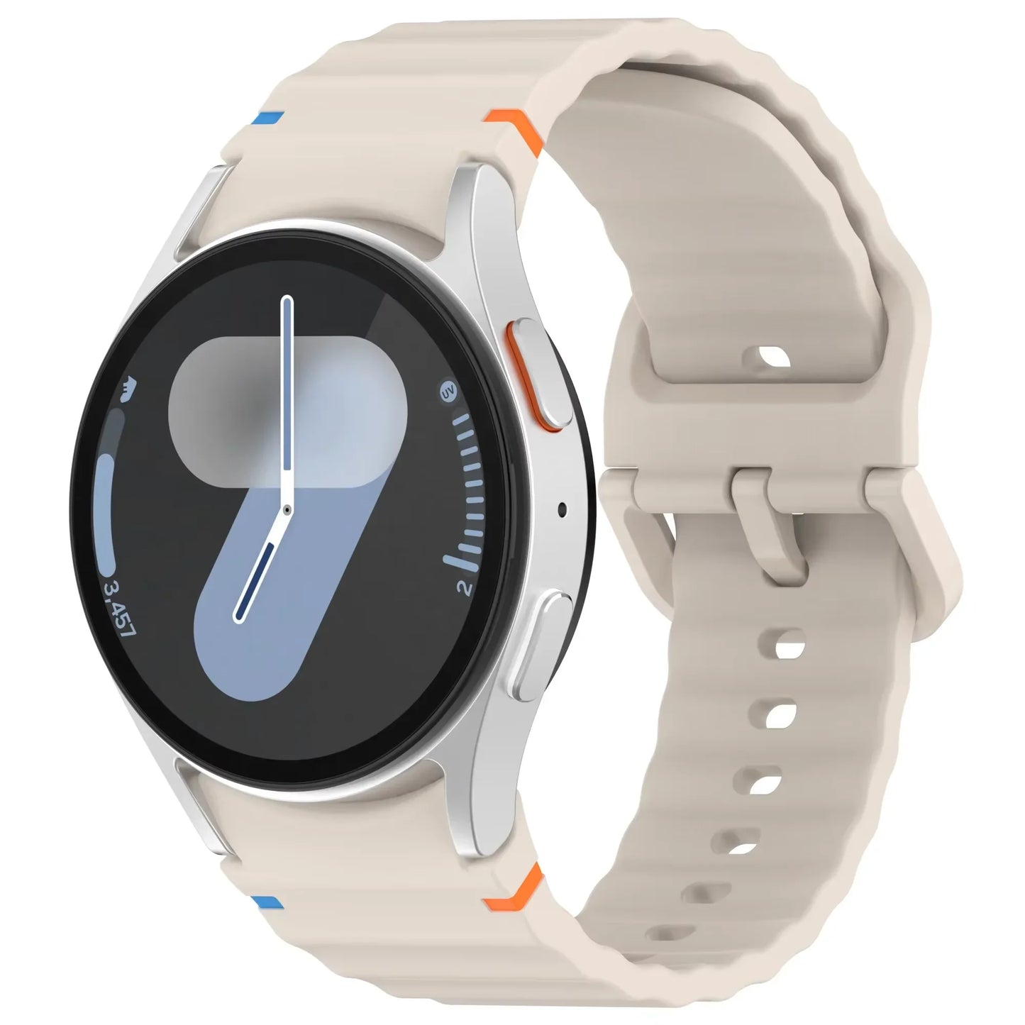Silicone Strap for Samsung Galaxy Watch7 6 5 4 44mm 40mm Sports Watches Instead of Bracelets for 6/4 Classic 47mm 46mm 43mm 42mm