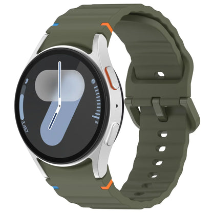Silicone Strap for Samsung Galaxy Watch7 6 5 4 44mm 40mm Sports Watches Instead of Bracelets for 6/4 Classic 47mm 46mm 43mm 42mm