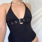 Lace-Up Crop Camisole – Gothic E-Women Top