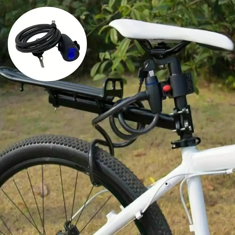 Hochleistungs-Motorradkettenschloss 80 cm, Metall, Diebstahlsicherung, Fahrradschloss mit 2 Schlüsseln für maximale Sicherheit und Verstärkung des Fahrrads