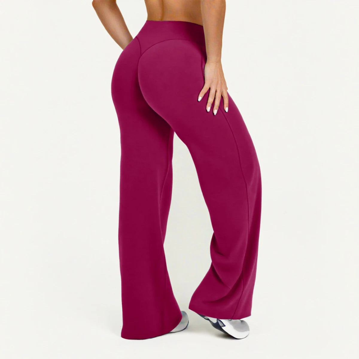 Oner Active Flared Leggings Leggings mit geradem Bein Damen Wide-Leg Pants Yoga Atmungsaktive Fitnesskleidung Vielseitige Freizeithose