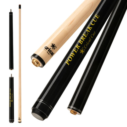 Crical Break Jump Cue with Uniloc Joint Professional Maple Shaft for Punch Jump cue Billiard pool Cue Stick