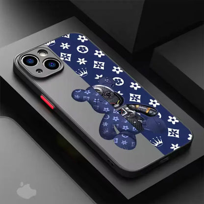 Luxury Bear iPhone Case  Shockproof Cover