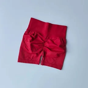 Damen-Sporthose mit Pfirsich-Po-Lifting, hoher Taille und Taillenstraffung, schlankmachende Laufhose, schnell trocknend, dreiviertel-enge Hose