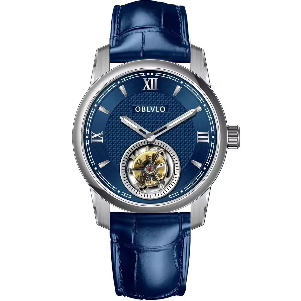 Tourbillon Watches Sapphire Glass Waterproof 50M Mechanical Automatic Watches