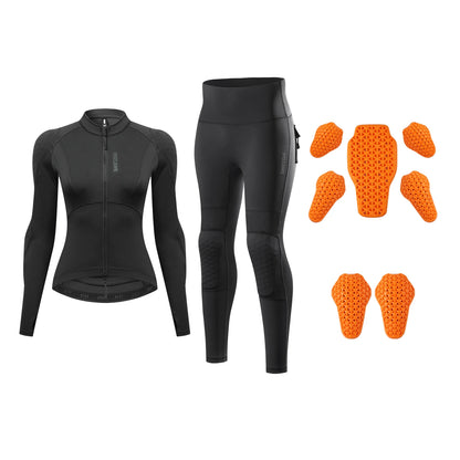 WOSAWE Women Motorcycle Jacket CE Approved Motorcycle Body Armor Summer Downhill Motorbike Protection Moto Racing Clothing