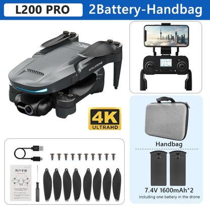 L200 PRO MAX 4K Drone | GPS FPV Brushless Quadcopter