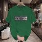 Fashion Luxury Brand 2025 Summer New Designer Print Pattern Pure Cotton High-quality Casual Sports Harajuku Unisex Plus Size