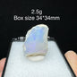 Natural Ethiopia Opal Gem Mineral Specimen Box