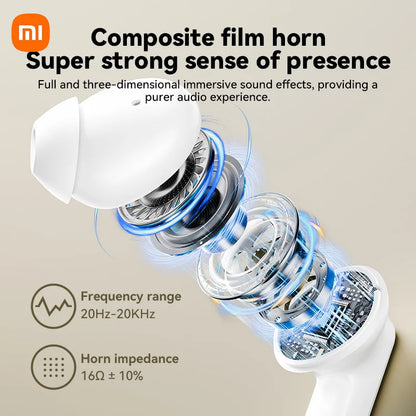 Xiaomi ANC Kabellose Kopfhörer Bluetooth-Ohrhörer Touchscreen AirPods-Steuerung Aktive Geräuschunterdrückung In-Ear-Kopfhörer Integriertes Mikrofon