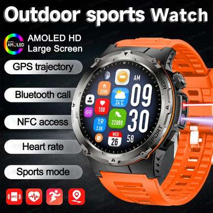 2025 NEU Beliebte Outdoor GPS-Tracker Sport Smartwatch Herren 500mAh NFC HD Anruf IP68 Tiefe Wasserdichte Uhr Herren Für Xiaomi Herren