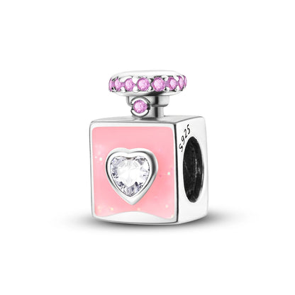 Anhänger 925 Sterling Silber Parfümflaschen-Perlen Anhänger passend für Original 925 Armband Herstellung für Damen Schmuck Mode DIY