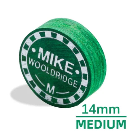 MIKE WOOLDRIDGE Verde Ghost Billard Snooker Queue Oberteil 11/12/14mm W/M/H