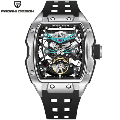 Design TourBillon Men's Mechanical Watch 50M