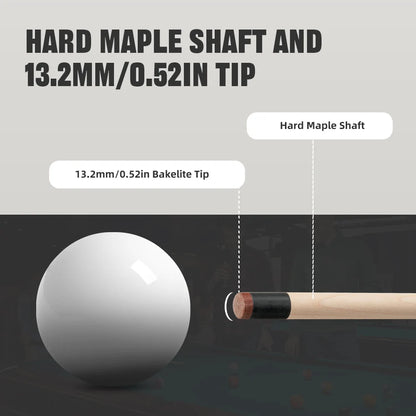 Crical Break Jump Cue with Uniloc Joint Professional Maple Shaft for Punch Jump cue Billiard pool Cue Stick
