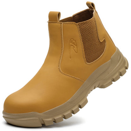 Work Boots Indestructible Safety Shoes Men Steel Toe Shoes Puncture-Proof Sneakers Women Non Slip Work Shoes Male Tactical Boots