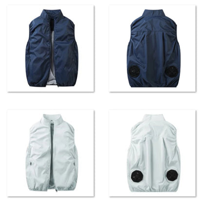 Wearable Cooling Fan Vest Air-Conditioned 13Hr