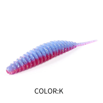 2021 Supercontinent worm bait soft bait Tanta 49mm 65mm fishing lures Pesca carp fishing bass lure Isca artificial PVA