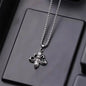 European And American Fashion Personality Retro Gothic Cross Necklace For Men And Women Street Hip-Hop Trendsetters Versatile Pe
