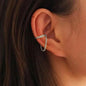 Punk Unregelmäßige Geometrische Ohrmanschetten Ohrringe für Frauen Nicht-Piercing Metall Ohrclip Ohrring Gefälschter Knorpel Mode Schmuck Party