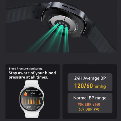 2025 Watch GPS Track Smartwatches für Herren Damen Sport Herzfrequenz Bluetooth Anruf NFC IP68 Wasserdicht Kompass Smartwatch 8 Mini