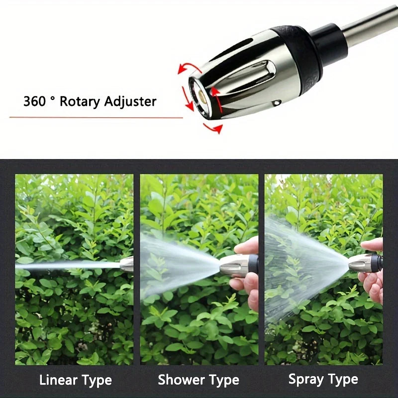 High-Pressure Car Wash Water Gun & Garden Nozzle
