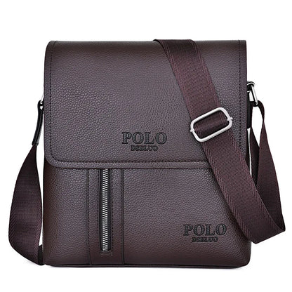 Luxury Men Boy Leather Shoulder Bag Big Capacity Crossbody Designer Messenger Bags Male Luxurious Men's Small Handbag