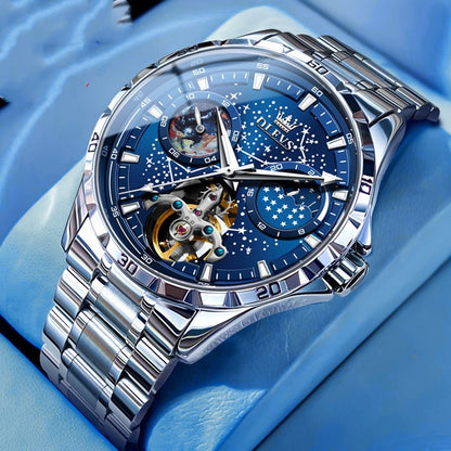 Starry Sky Hollow Mechanical Watch | Men's