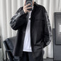 Mens Stylish Casual Niche Shirt Coat