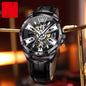 Men's Hollow Automatic Mechanical Watch – Waterproof