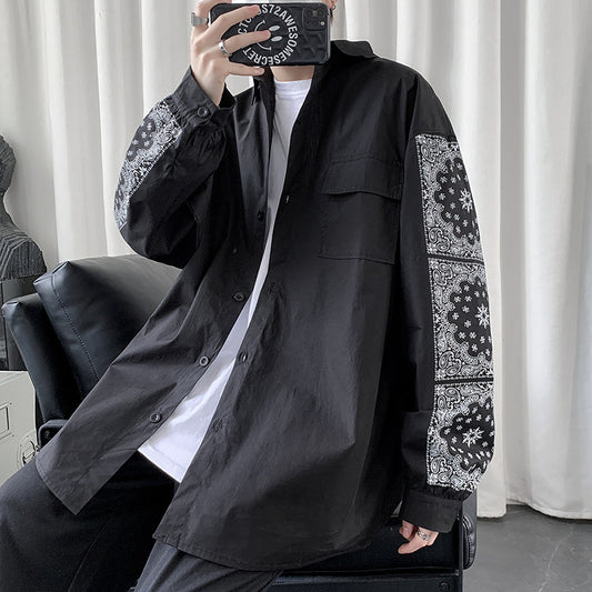 Men's Stylish Casual Light Shirt Coat Designer Free Style Button