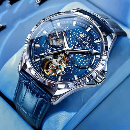 Starry Sky Hollow Mechanical Watch | Men's
