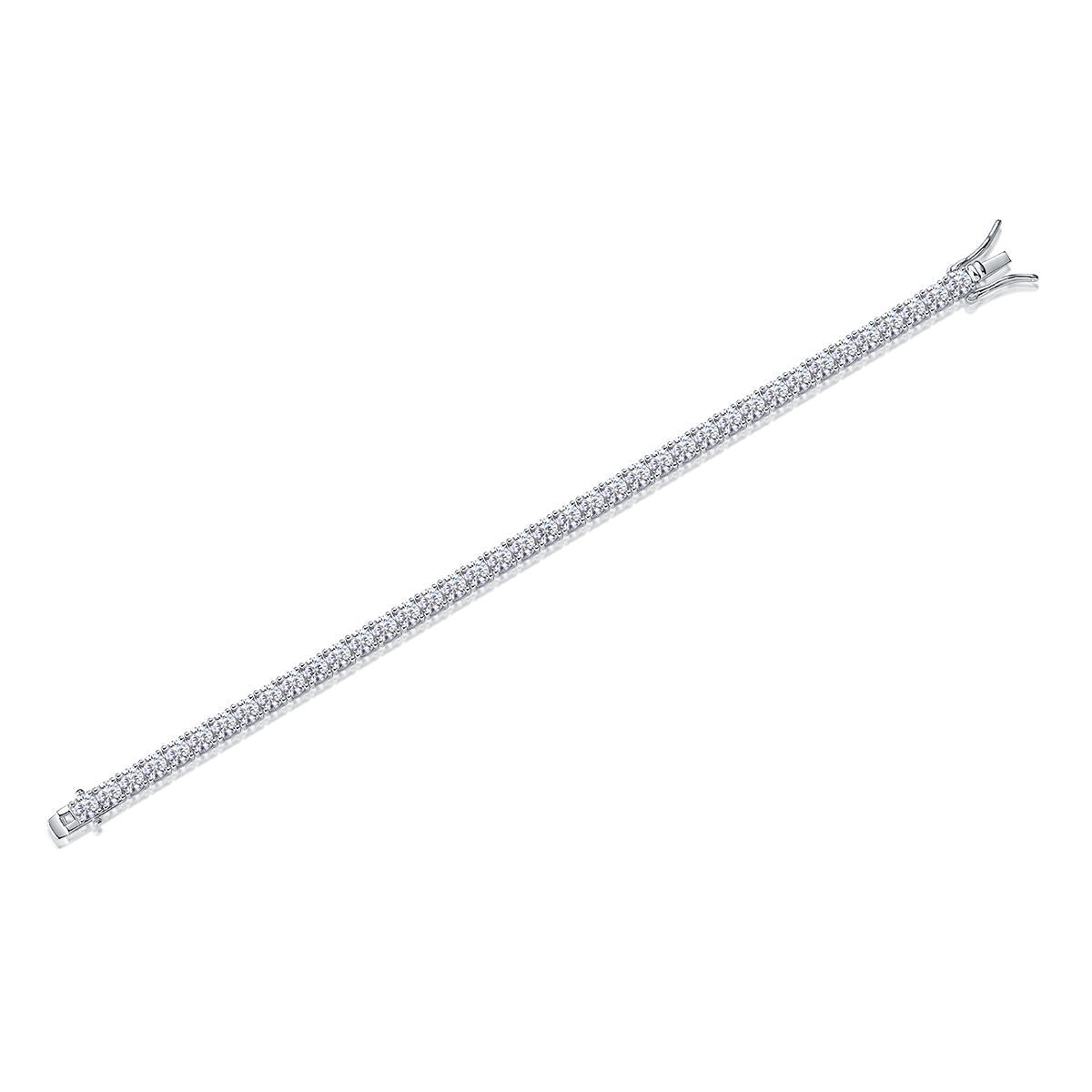 0.3Ct Moissanite Diamond Authentic S925 Plated-Platinum