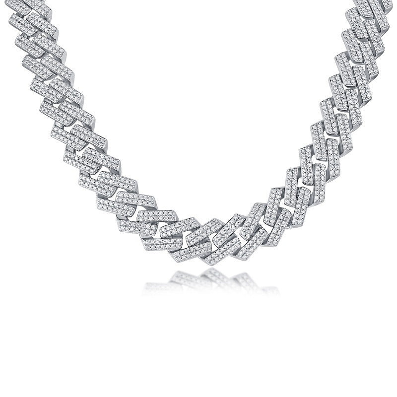 S925 Silver Challenge Necklace for Men – Bold Style