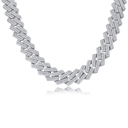 S925 Silver Challenge Necklace for Men – Bold Style