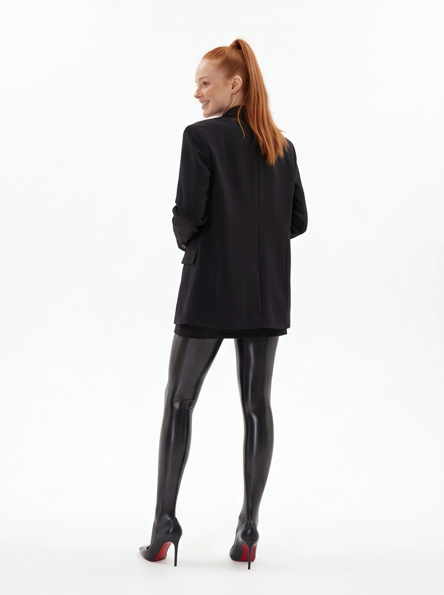 Sexy Glänzende Öl-Strumpfhose Damen Glänzende Strumpfhose Übergröße