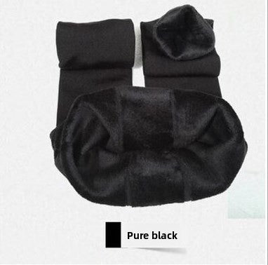 Women's Fleece-Lined Thickened Leggings – Warm One-Piece Winter Pants