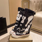 Womens Shoes-Boots – Women's Retro Ankle Shoe Boots