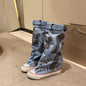 Womens Shoes-Boots – Women's Retro Ankle Shoe Boots