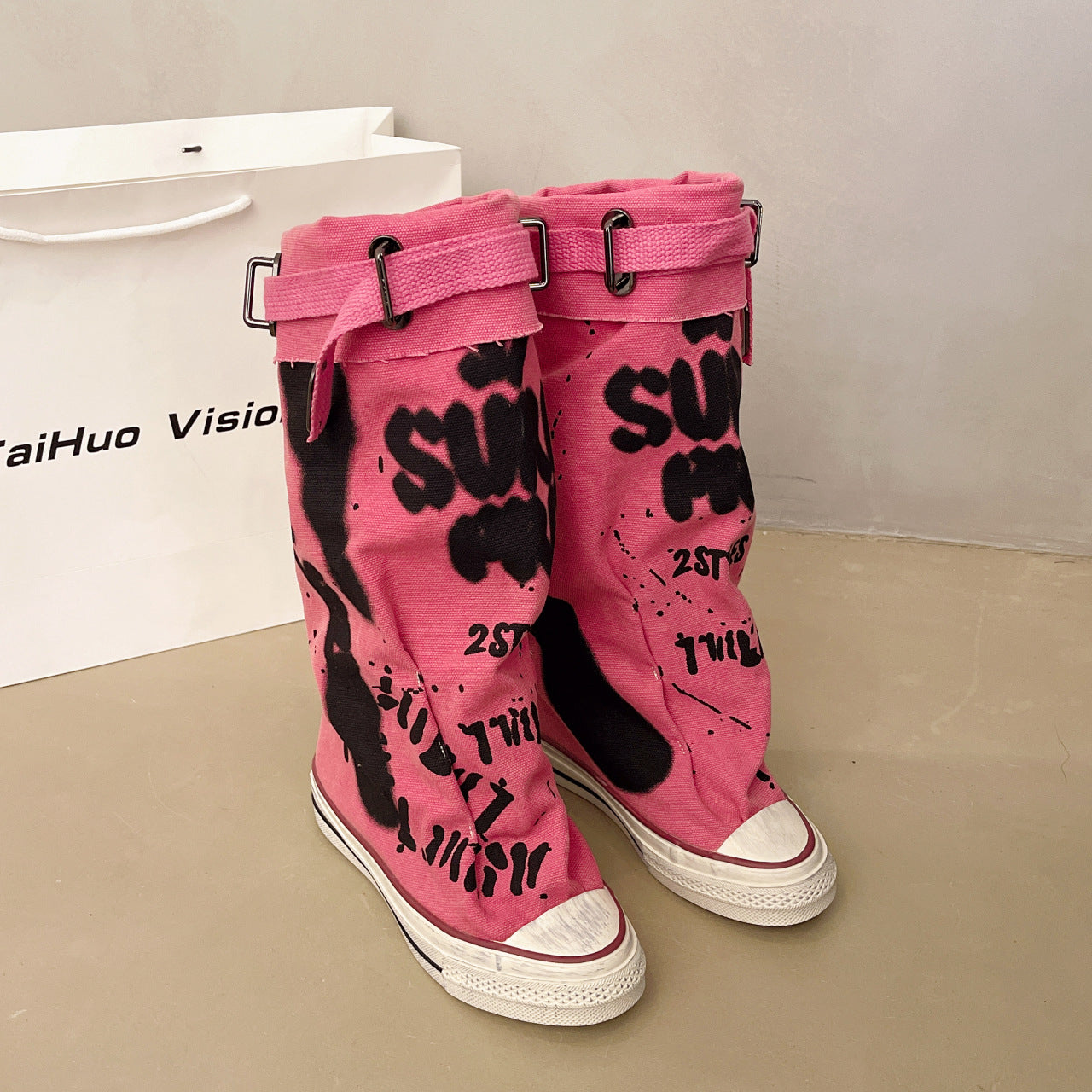 Womens Shoes-Boots – Women's Retro Ankle Shoe Boots