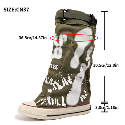 Womens Shoes-Boots – Women's Retro Ankle Shoe Boots