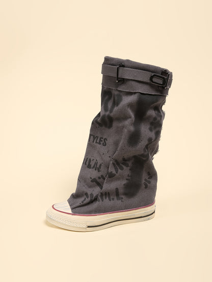 Womens Shoes-Boots – Women's Retro Ankle Shoe Boots