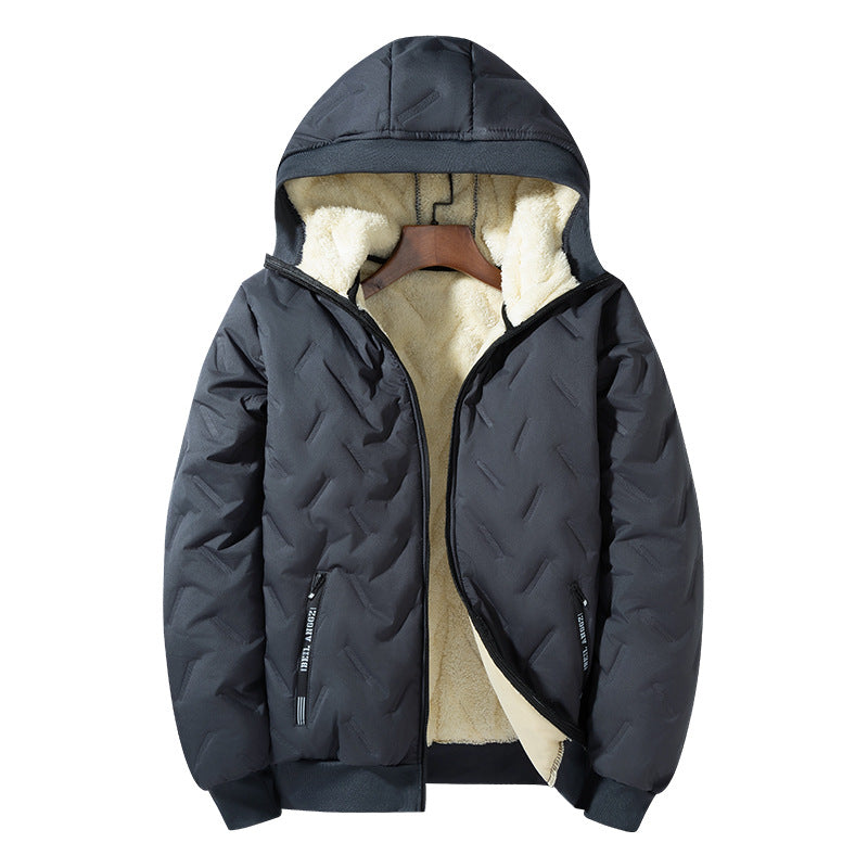 Men's Thickened Cotton-Padded Jacket – Warm Autumn & Winter Coat