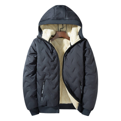 Men's Thickened Cotton-Padded Jacket – Warm Autumn & Winter Coat