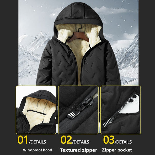 Men's Thickened Cotton-Padded Jacket – Warm Autumn & Winter Coat - Teglex