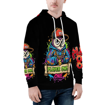 Player Owl One Heavy Hoodie Pullover